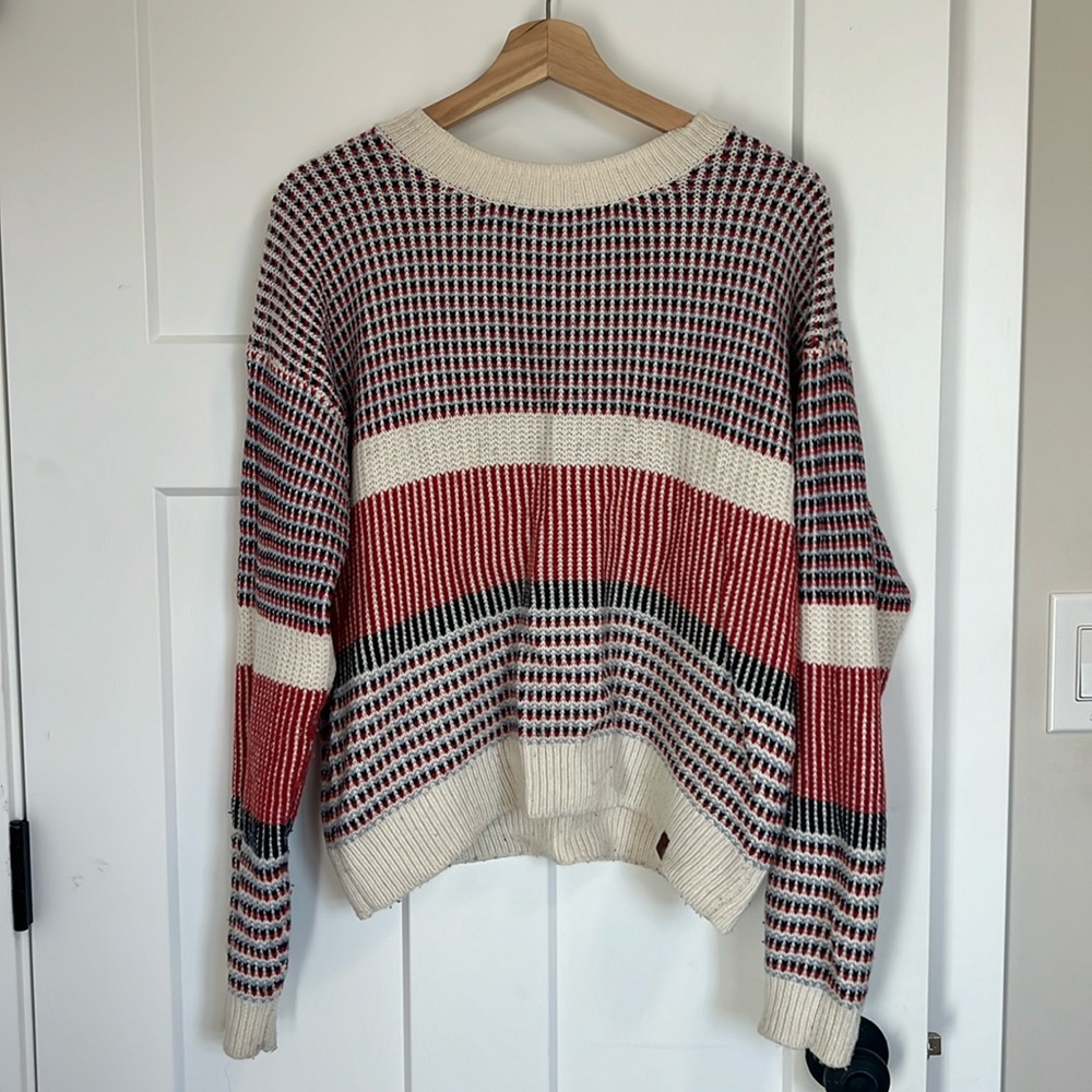 Roots Striped Knit Sweater
